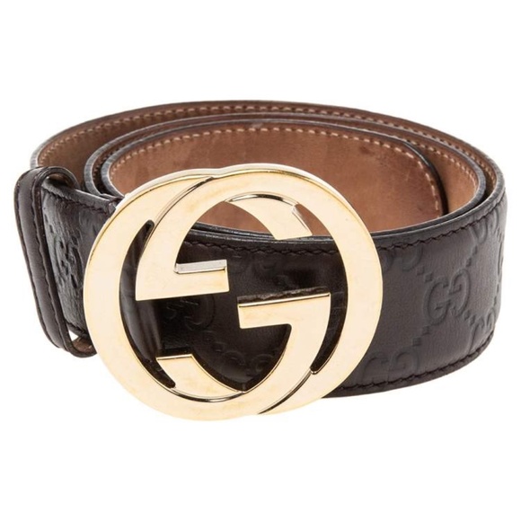 Gucci Belt with Interlocking G buckle - Picture 1 of 1